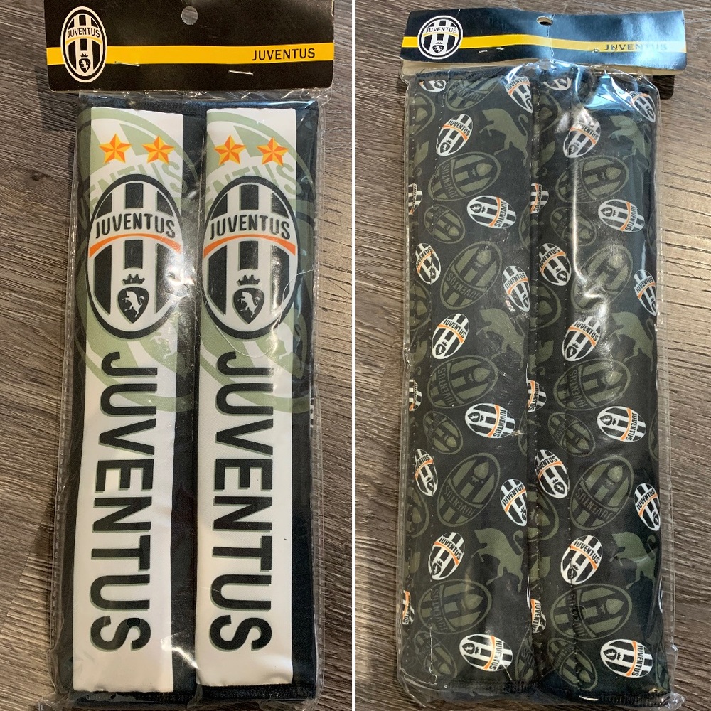 Juventus Reversible Seatbelt Covers ⚽️ - Pack of 2